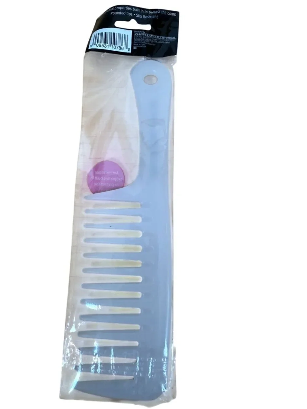 Paul Mitchell Pro Tools Comb Antimicrobial Slip-Resistant Wide Tooth Detanglw